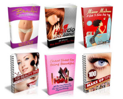 Product picture Beauty And Enhancement Niche Packs (6 eBooks) PLR with MRR